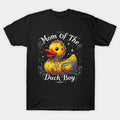 Mom Of The Birthday Duck Boy Rubber Duck Bday Family T-Shirt T-Shirt