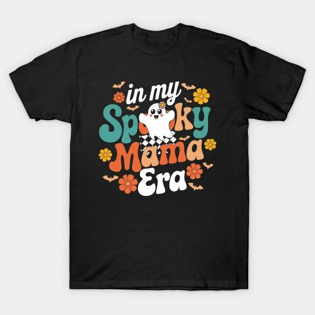 In My Spooky Mom Era Funny Ghost Halloween Mother'S Day T-Shirt