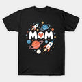Mom Space Galaxy Mothers Day T-Shirt