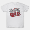 Baseball Lover Sister Mothers Day T-Shirt