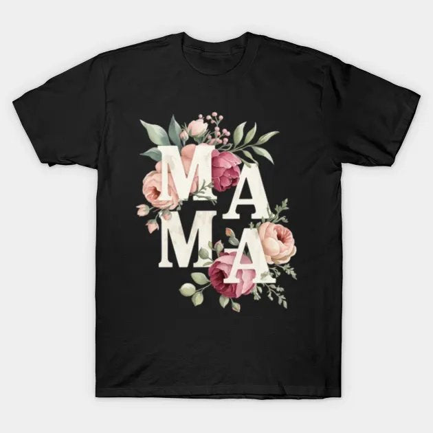 Floral Mom T-Shirt