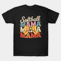 Softball Mama Mother'S Day T-Shirt