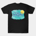 I Love You Mom - Child'S Crayon Artwork T-Shirt
