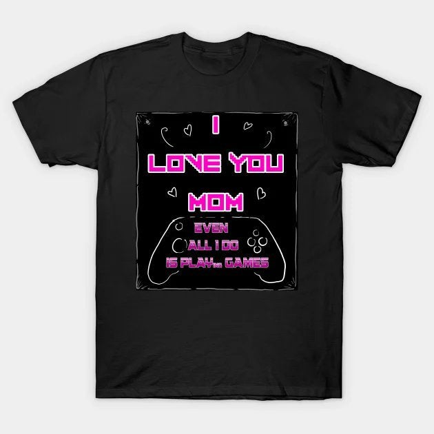 Gamer Mother Day 2025 Auntie Mommy Mother Day Retro T-Shirt