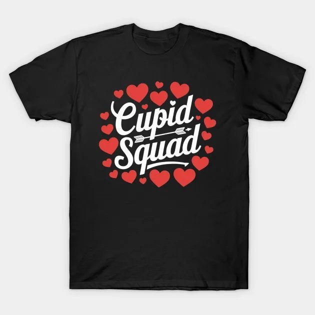 Cupid Squad Mother'S Day Family Couple T-Shirt