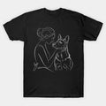 Belgian Malinois Mom Dog Art Lover Mother'S Day T-Shirt