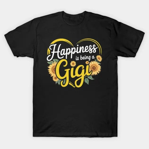 Gigi Sunflower Mother'S Day Grandma T-Shirt