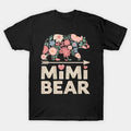 Mimi Mom Grandma Floral Happy Mother'S Day T-Shirt