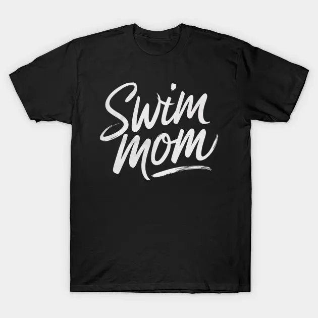 Cute Swimming Mom Mother'S Day T-Shirt