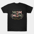 Blessed To Be Called Mommom Floral Mother'S Day T-Shirt