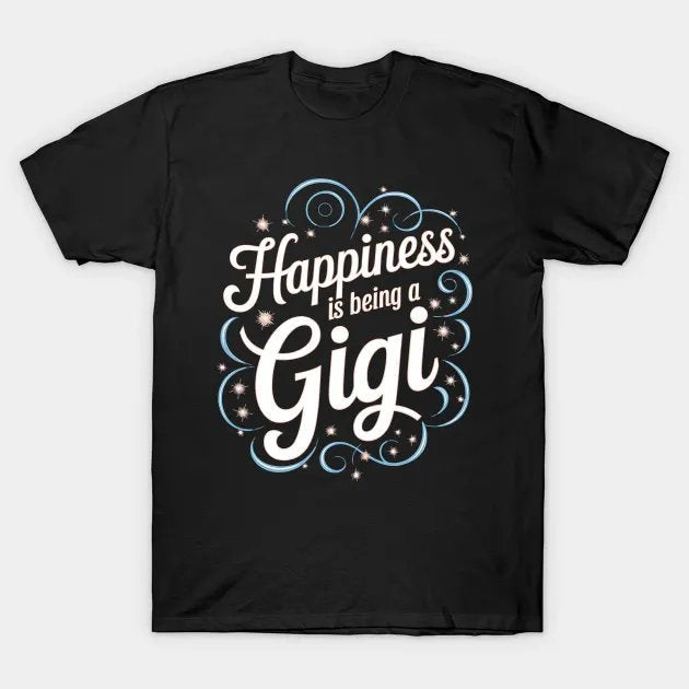Happiness Is Being A Gigi Cute Grandma Mother'S Day Women'S T-Shirt