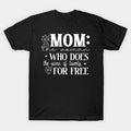 Mother'S Day With Floral Mom Mommy Grandma T-Shirt