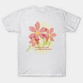 Behind Every Great Story Is A Mother Who Believed First. Transparent Flowers On A Pale Yellow Backgr