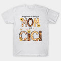 Happiness Is Being A Mom A Cici Happy Mother T-Shirt