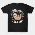 Mama Sloth Mother'S Day Wildlife T-Shirt