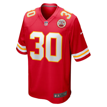 Darius Rush Kansas City Chiefs Team Game Jersey - ?Red