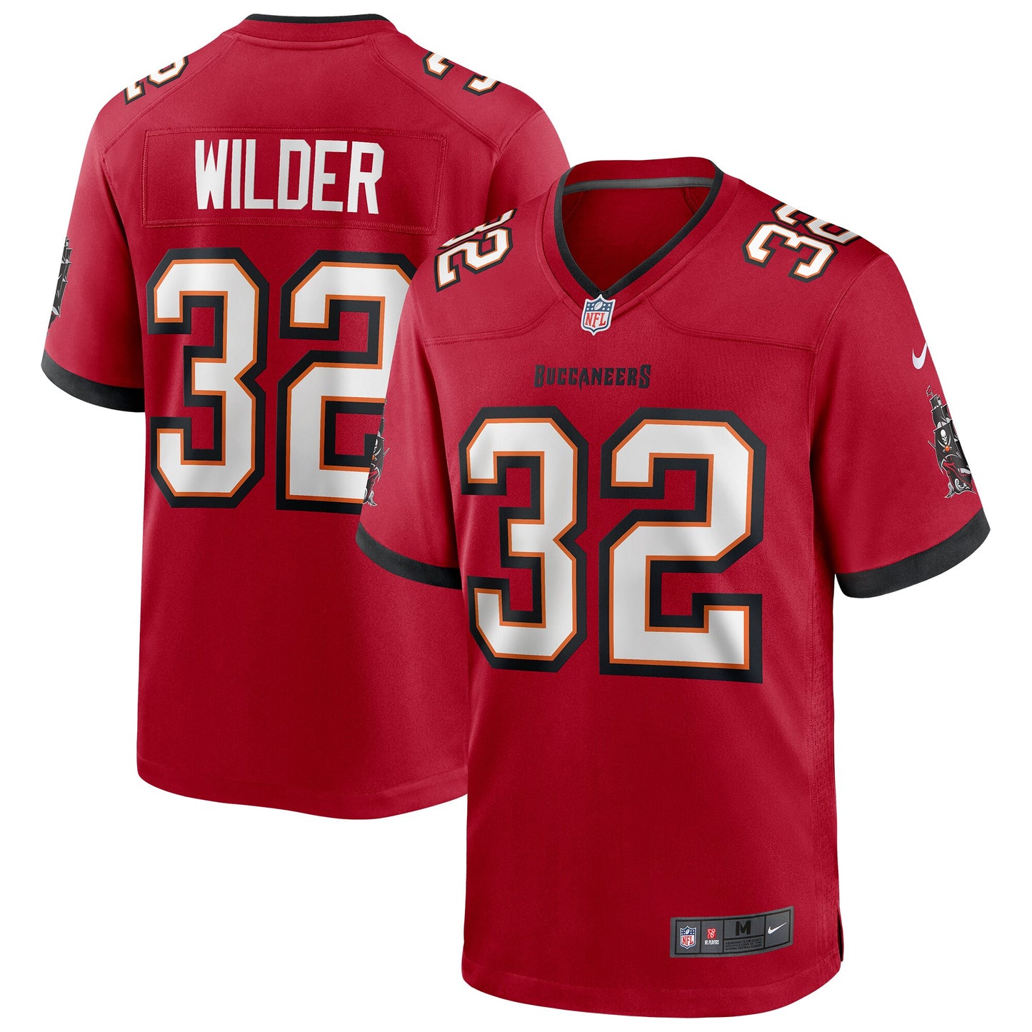 James Wilder Tampa Bay Buccaneers Game Retired Player Jersey - Red