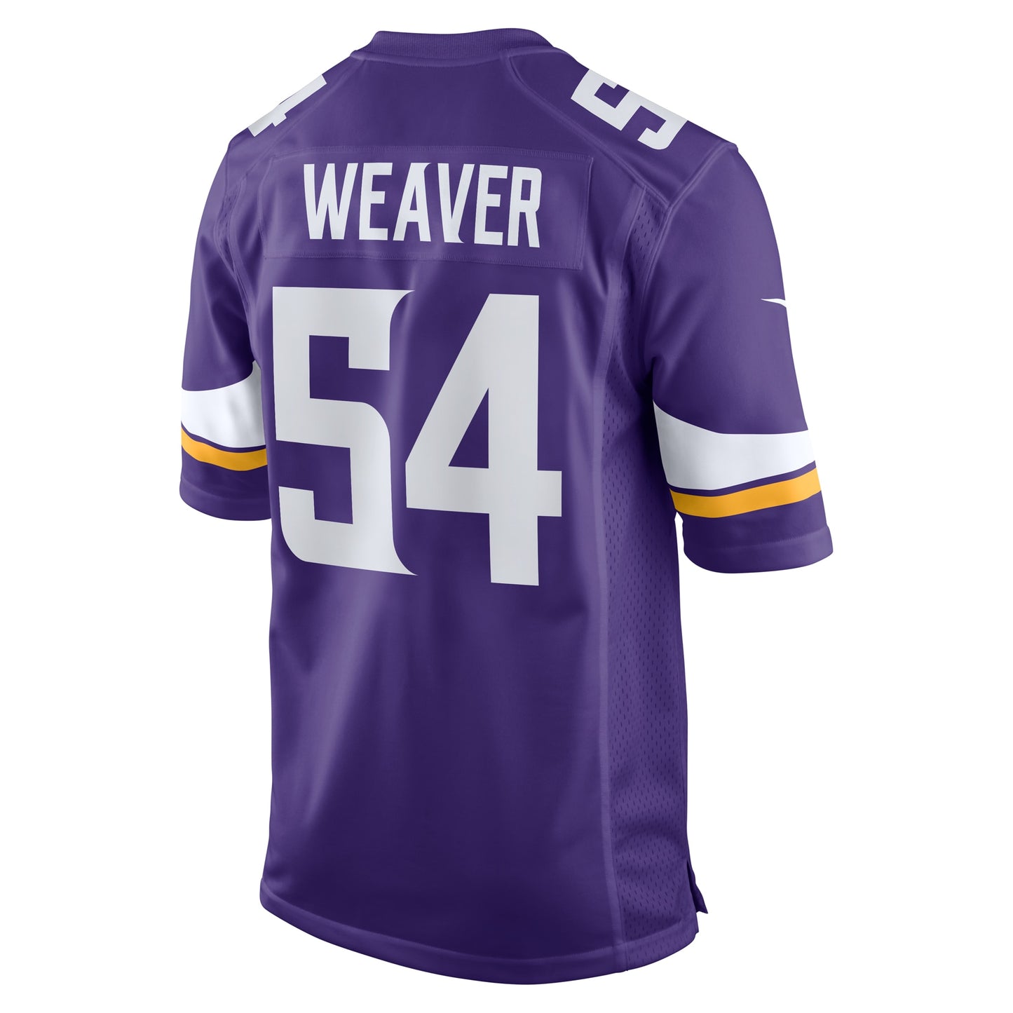 Curtis Weaver Minnesota Vikings Home Game Jersey - Purple