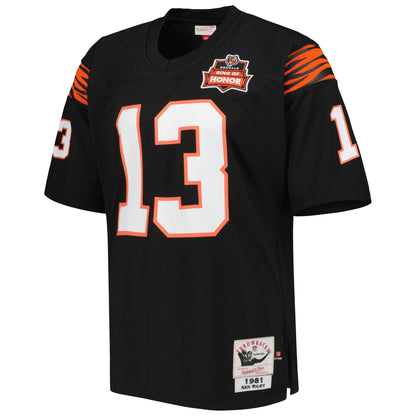 Ken Riley Cincinnati Bengals Mitchell & Ness 1981 Authentic Retired Player Jersey - Black
