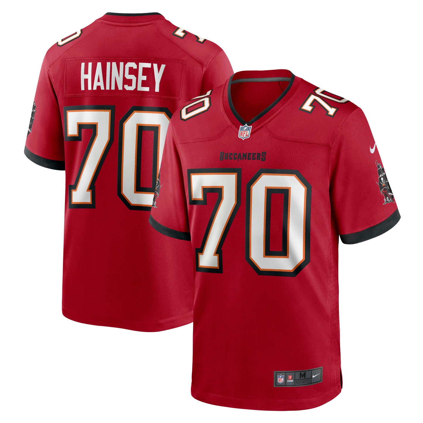 Robert Hainsey Tampa Bay Buccaneers Game Jersey - Red