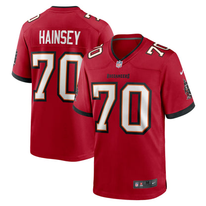 Robert Hainsey Tampa Bay Buccaneers Game Jersey - Red