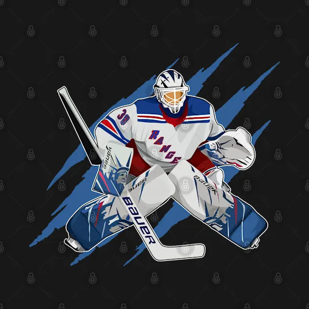 Henrik Lundqvist #30 Claw T-Shirt