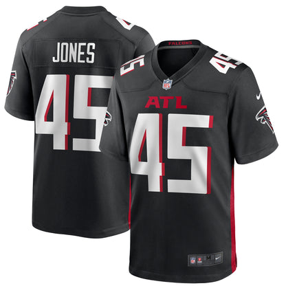 Deion Jones Atlanta Falcons Game Player Jersey - Black