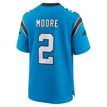 D.J. Moore Carolina Panthers Alternate Game Jersey - Blue