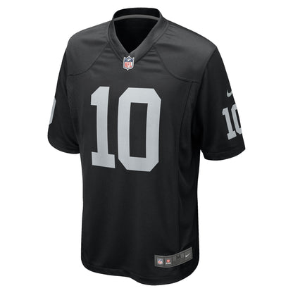 Jimmy Garoppolo Las Vegas Raiders Game Player Jersey - Black