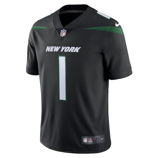 Men's New York Jets Sauce Gardner Vapor Jersey - Black