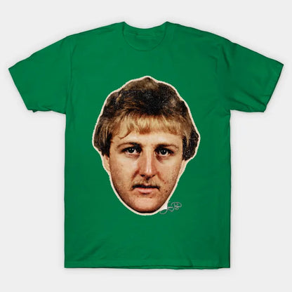 Larry Bird Big Face T-Shirt