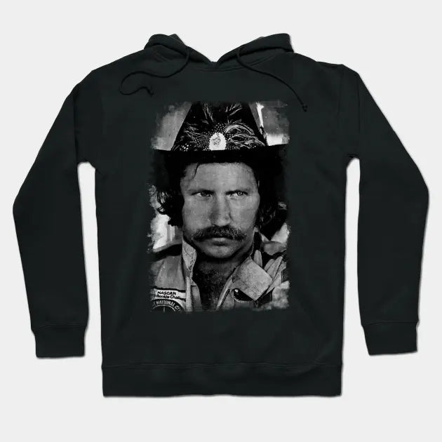 Dale Earnhardt 80S 90S Vintage Distressed Hoodie