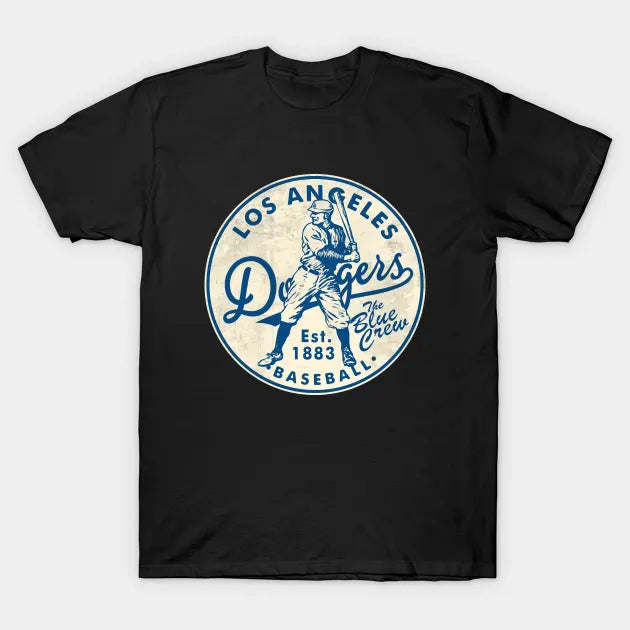 Old Style Dodgers (Large) By Buck Tee T-Shirt