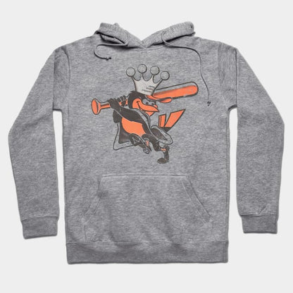 Baltimore Orioles - Vintage Baseball Fan Hoodie
