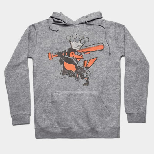 Baltimore Orioles - Vintage Baseball Fan Hoodie