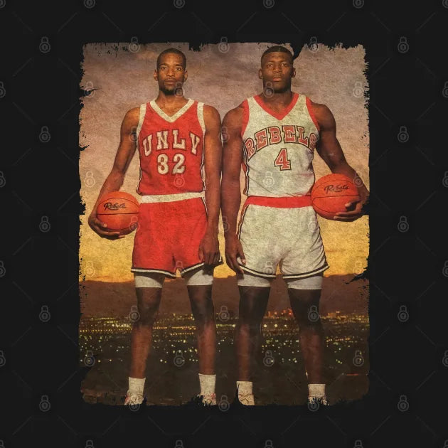 Stacey Augmon And Larry Johnson '1991' Hoodie