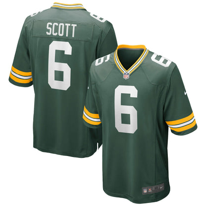 JK Scott Green Bay Packers Game Jersey - Green
