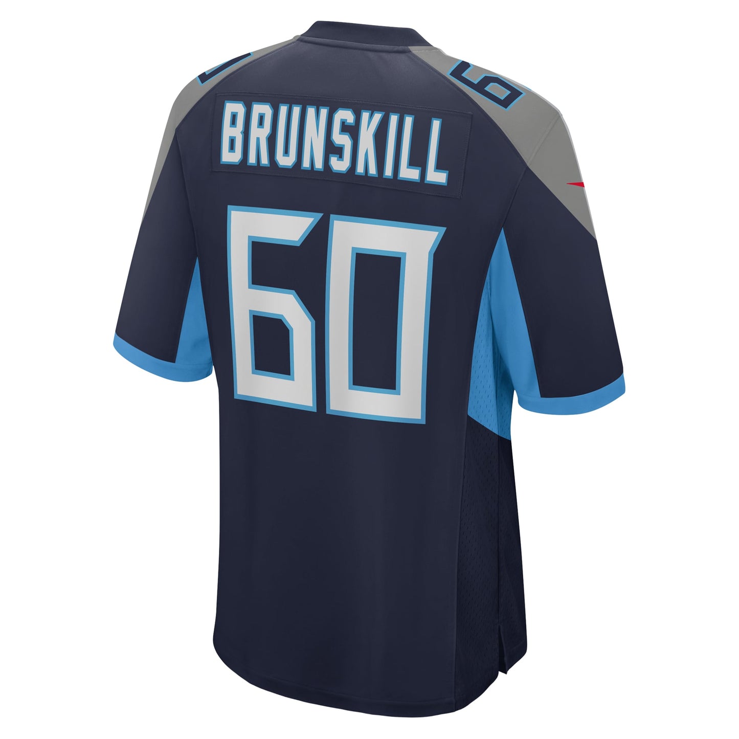 Daniel Brunskill Tennessee Titans Game Player Jersey - Navy