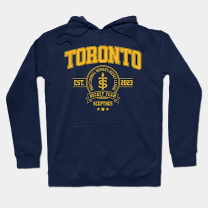 Toronto Sceptres Pwhl Hockey Team Design - Women'S Sports Hoodie