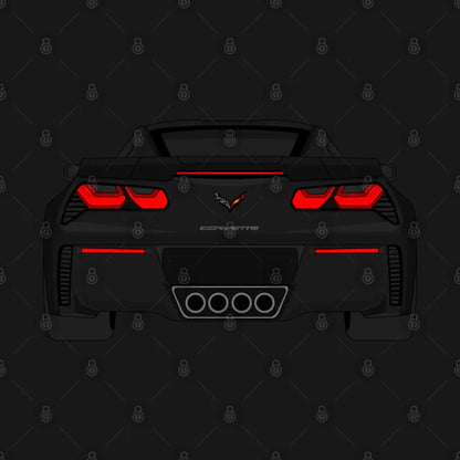 Z06 Black Hoodie