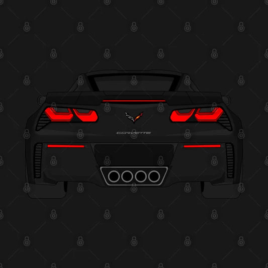 Z06 Black Hoodie