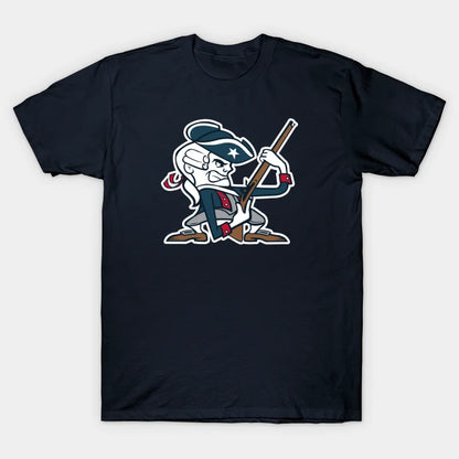 Fighting New England Patriots Notre Dame Mashup Design T-Shirt
