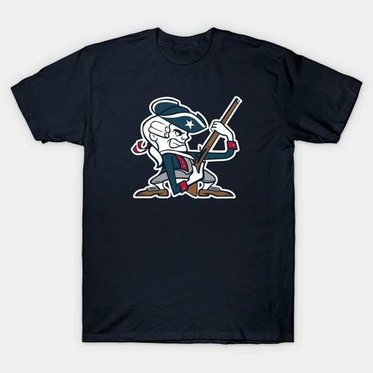 Fighting New England Patriots Notre Dame Mashup Design T-Shirt