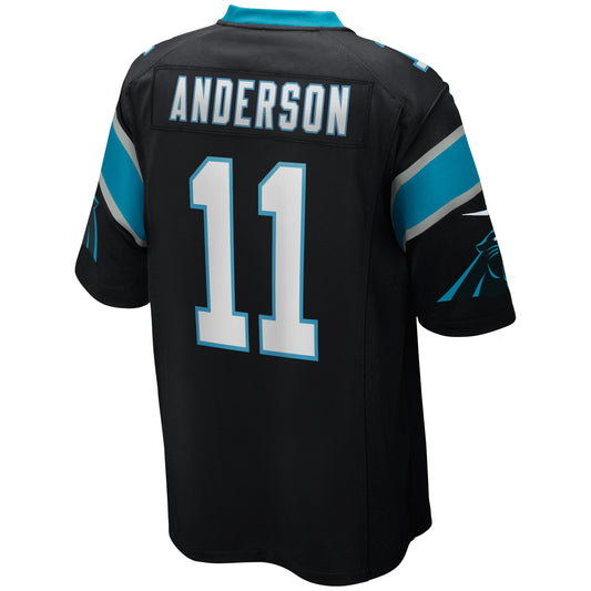 Robbie Anderson Carolina Panthers Game Player Jersey - Black