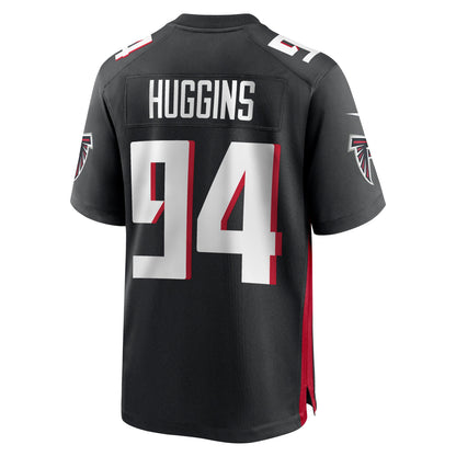 Albert Huggins Atlanta Falcons Team Game Jersey - ?Black