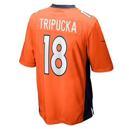 Frank Tripucka Denver Broncos Retired Player Jersey - Orange