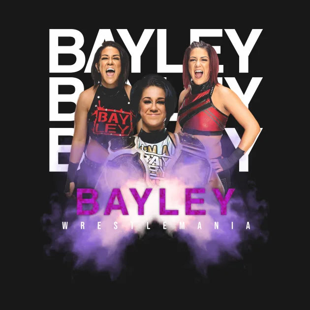 Women Wrestle Bayley T-Shirt