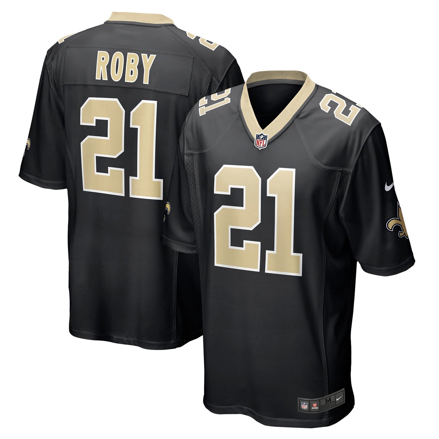 Bradley Roby New Orleans Saints Game Jersey - Black