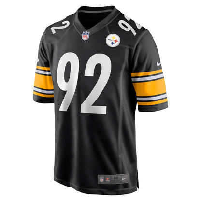 James Harrison Pittsburgh Steelers Retired Game Jersey - Black