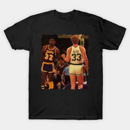 Vintage Magic Johnson And Larry Bird T-Shirt